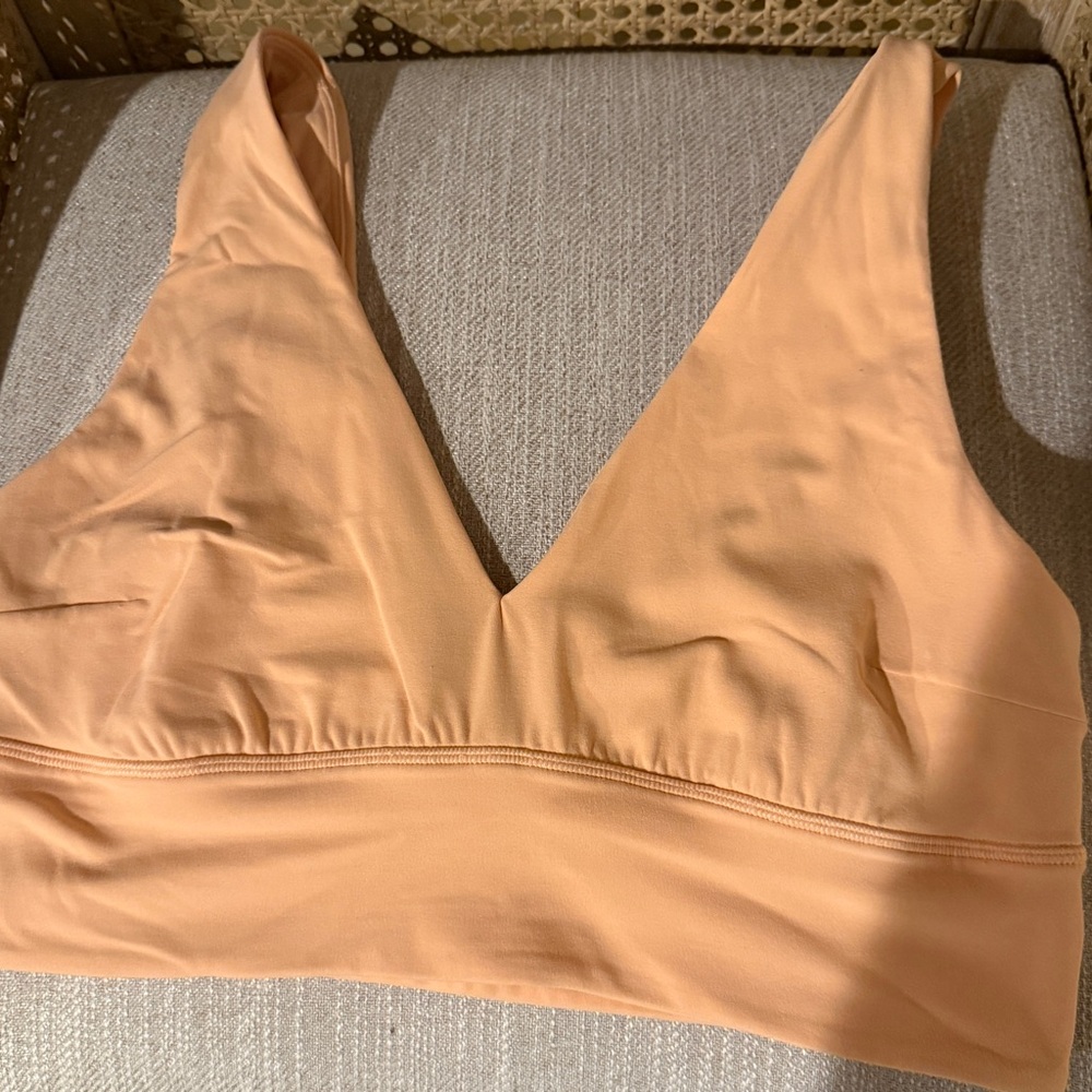 Lululemon Athletica Peach Sports Bra